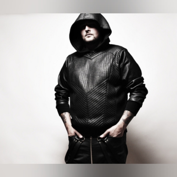 Ashton Michael Black Heart Collection Couture Hoodie Pull Over Sweatshirt - 2013 - Picture 7 of 8